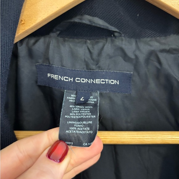 French Connection wool-blend military jacket. - Picture 4 of 5